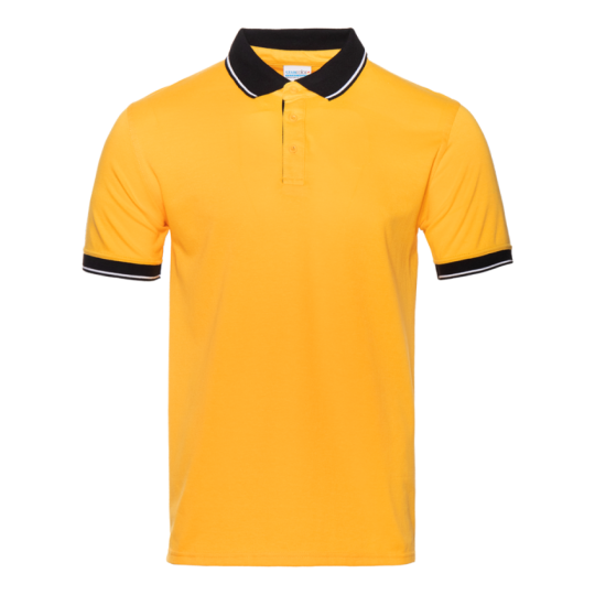 Рубашка 04C Рубашка поло мужская 04C_Жёлтый/Чёрный (12/20) (XL/52)