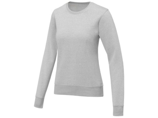 Женский свитер Zenon с круглым вырезом, серый яркий (L), арт. 024355003