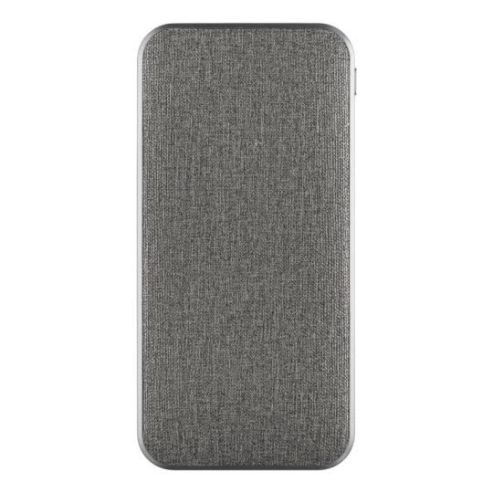 Power Bank Tweed PB, внешний аккумулятор 10000 mah, серый в подарочной упаковке с блистером