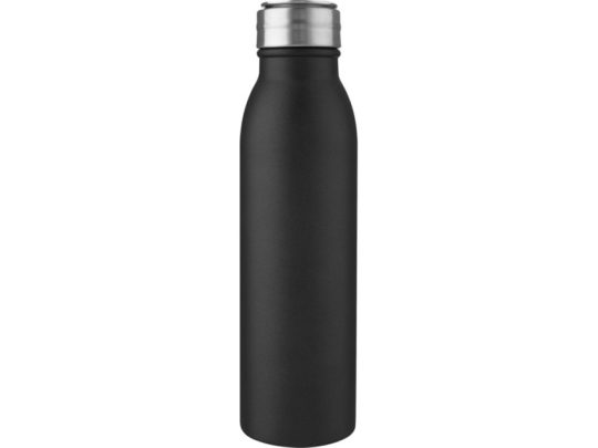 Harper, спортивная бутылка из нержавеющей стали объемом 700 мл с металлической петлей, черный, арт. 024741003