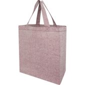 Pheebs, эко-сумка из переработанного хлопка, плотность 150 г/м², heather maroon, арт. 024745403