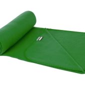 Одеяло Willow из флиса, вторичного ПЭТ, зеленый, арт. 024515203