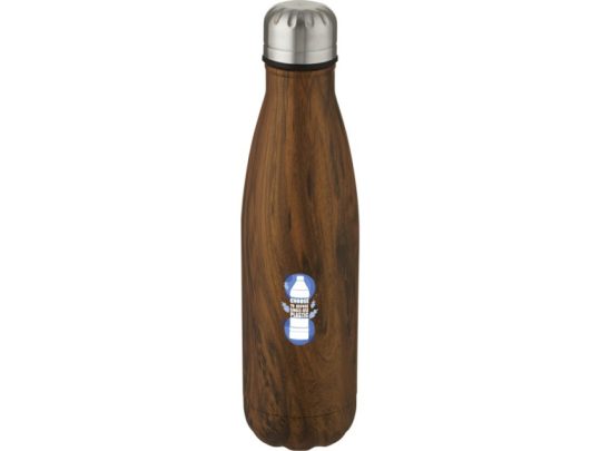 Cove бутылка из нержавеющей стали объемом 500 мл с вакуумной изоляцией и деревянным принтом, дерево, арт. 024742003