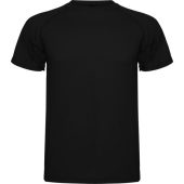 Спортивная футболка Montecarlo детская, черный (12), арт. 024925003