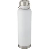 Thor, медная спортивная бутылка объемом 1 л с вакуумной изоляцией, белый, арт. 024739203