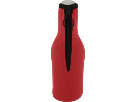 Fris Рукав-держатель для бутылок из переработанного неопрена , красный, арт. 024884503