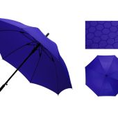 Зонт-трость полуавтомат Wetty с проявляющимся рисунком, синий, арт. 024512803