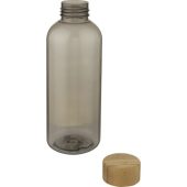 Ziggs спортивная бутылка из переработанного пластика объемом 650 мл, transparent charcoal, арт. 024741203