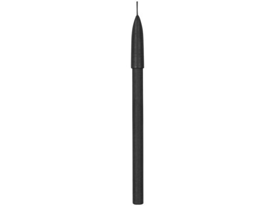 Ручка картонная с колпачком Recycled, черный (Р), арт. 024515503