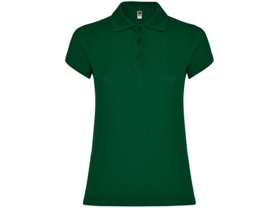Рубашка поло Star женская, бутылочный зеленый (XL), арт. 024645103