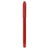 Ручка шариковая пластиковая Delta из переработанных контейнеров, красная, арт. 024688103