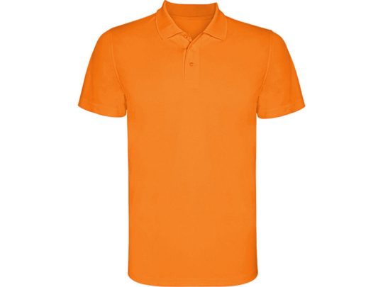 Рубашка поло Monzha мужская, неоновый оранжевый (M), арт. 024604303