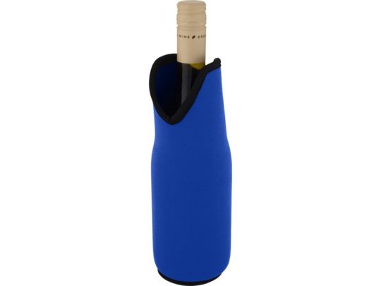 Noun Держатель-руква для бутылки с вином из переработанного неопрена, синий, арт. 024750503