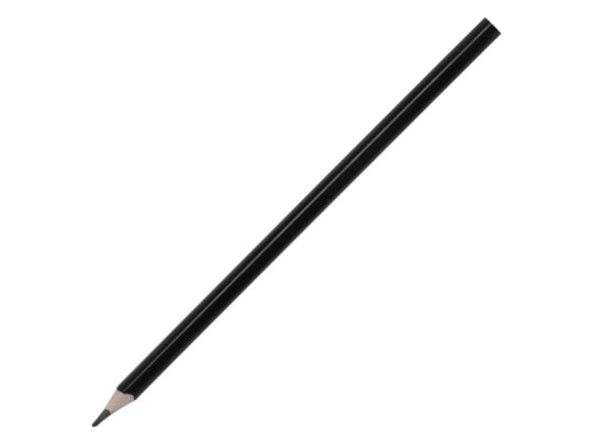 Трехгранный карандаш Conti из переработанных контейнеров, черный, арт. 024688303