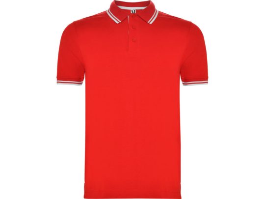 Рубашка поло Montreal мужская, красный/белый (XL), арт. 024655103