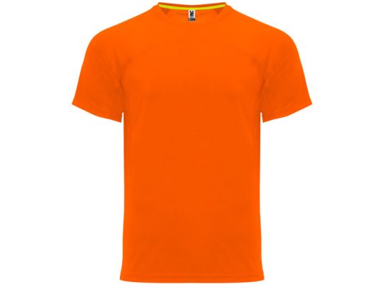 Футболка Monaco унисекс, неоновый оранжевый (2XL), арт. 024920503