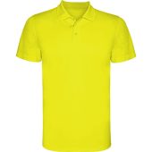 Рубашка поло Monzha мужская, неоновый желтый (3XL), арт. 024603703