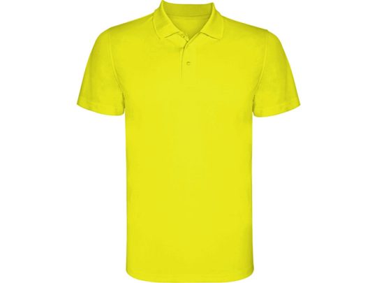 Рубашка поло Monzha мужская, неоновый желтый (3XL), арт. 024603703