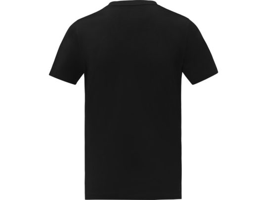 Somoto Мужская футболка с коротким рукавом и V-образным вырезом , черный (M), арт. 024696203