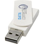 Rotate, USB-накопитель объемом 4ГБ из пшеничной соломы, бежевый (4Gb), арт. 024744803
