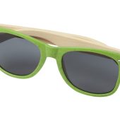 Sun Ray очки с бамбуковой оправой, зеленый лайм, арт. 024737603