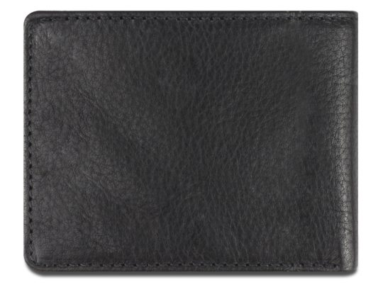 Бумажник Mano Don Montez, натуральная кожа в черном цвете, 11 х 8,4 см, арт. 024779703