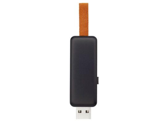 USB-флеш-накопитель Gleam объемом 8 ГБ с подсветкой, черный (8Gb), арт. 024758303
