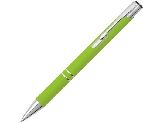 Ручка металлическая шариковая Legend Gum софт-тач, зеленое яблоко, арт. 024511403