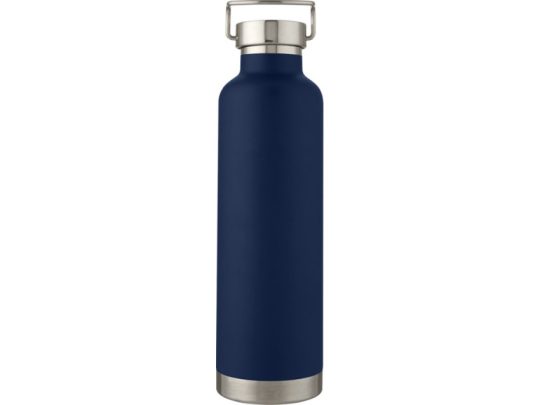 Thor, медная спортивная бутылка объемом 1 л с вакуумной изоляцией, синий, арт. 024739303