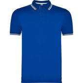 Рубашка поло Montreal мужская, королевский синий/белый (2XL), арт. 024654103