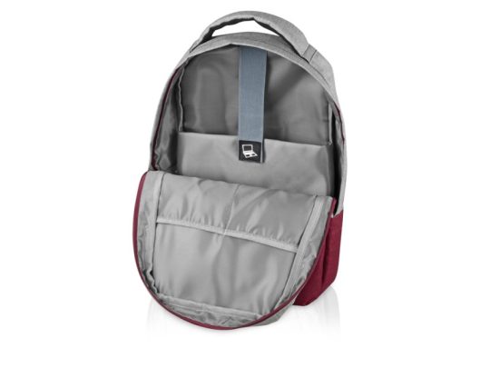Рюкзак Fiji с отделением для ноутбука, серый/красный 208C, арт. 024510003