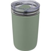 Bello, стеклянная кружка объемом 420 мл с внешней стенкой из переработанного пластика, зеленый яркий, арт. 024739703