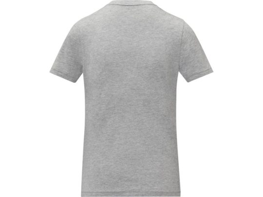 Somoto Женская футболка с коротким рукавом и V-образным вырезом , серый яркий (2XL), арт. 024699003
