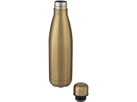 Cove Бутылка из нержавеющей стали объемом 500 мл с вакуумной изоляцией, золотистый, арт. 024719003