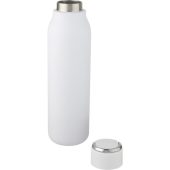 Marka, медная бутылка объемом 600 мл с вакуумной изоляцией и металлической петлей, белый, арт. 024739003