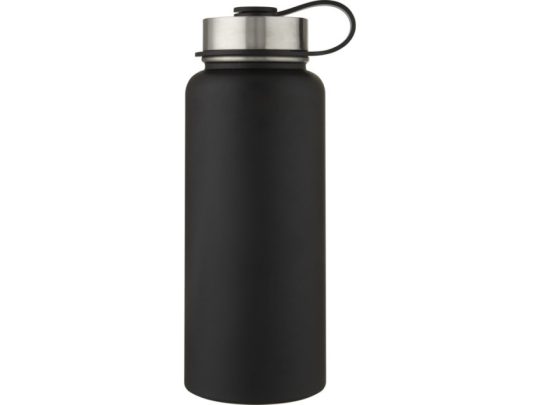 Supra медная спортивная бутылка объемом 1 л с вакуумной изоляцией и 2 крышками, черный, арт. 024741803
