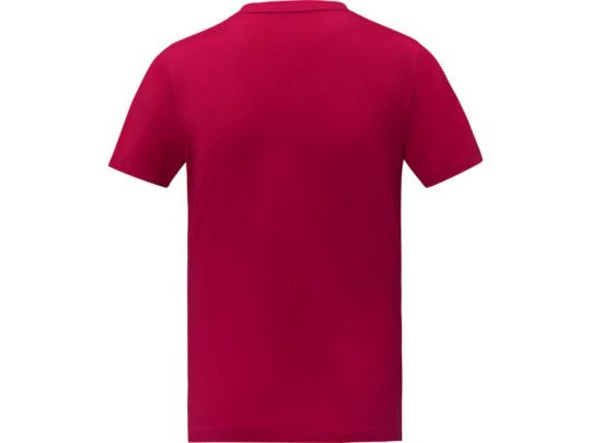 Somoto Мужская футболка с коротким рукавом и V-образным вырезом , красный (L), арт. 024694203