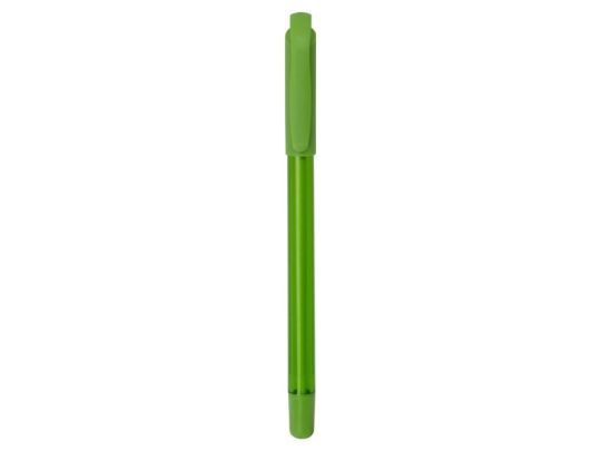 Ручка шариковая пластиковая Delta из переработанных контейнеров, зеленая, арт. 024688003