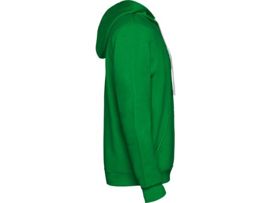 Толстовка с капюшоном Urban мужская, зеленый/белый (3XL), арт. 024659803