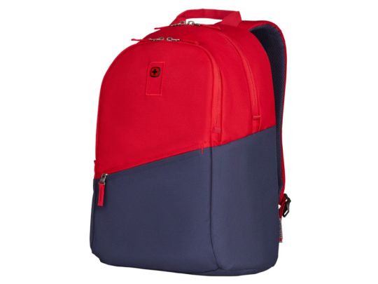 Рюкзак WENGER 16», красный/синий, полиэстер, 31 x 43 x 23 см, 24 л, арт. 024691303