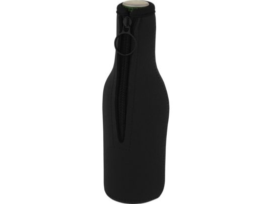 Fris Рукав-держатель для бутылок из переработанного неопрена , черный, арт. 024750203