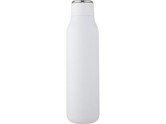 Marka, медная бутылка объемом 600 мл с вакуумной изоляцией и металлической петлей, белый, арт. 024739003