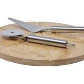 Бамбуковая лопатка для пиццы Mangiary с инструментами, natural, арт. 024751903