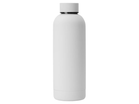 Вакуумная термобутылка Cask Waterline, soft touch, 500 мл, белый, арт. 024513503