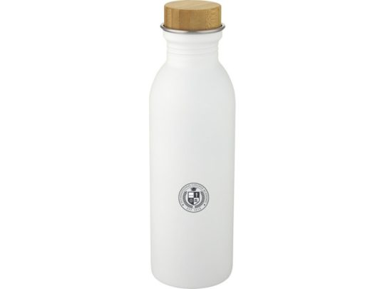 Kalix, спортивная бутылка из нержавеющей стали объемом 650 мл, белый, арт. 024740203