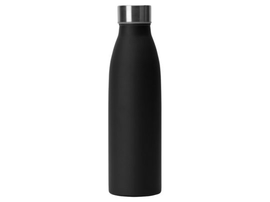 Стальная бутылка Rely, 800 мл, черный матовый, арт. 024513703