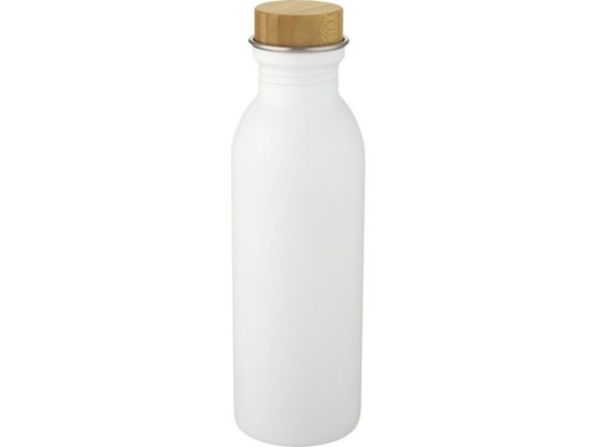Kalix, спортивная бутылка из нержавеющей стали объемом 650 мл, белый, арт. 024740203