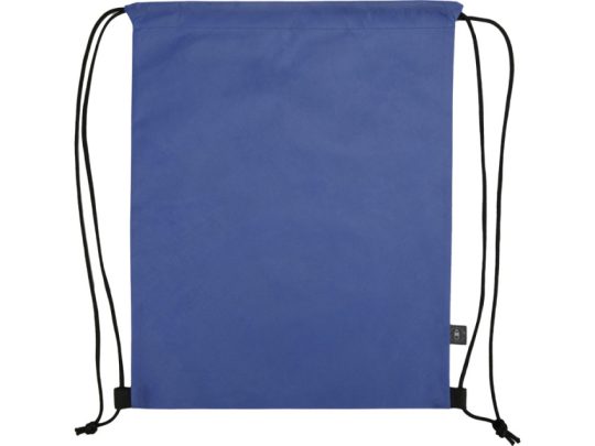 Рюкзак-мешок Reviver из нетканого переработанного материала RPET, синий, арт. 024717803
