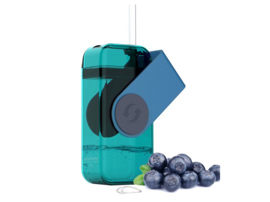 Бутылка для воды JUICY DRINK BOX, голубой, арт. 024621203