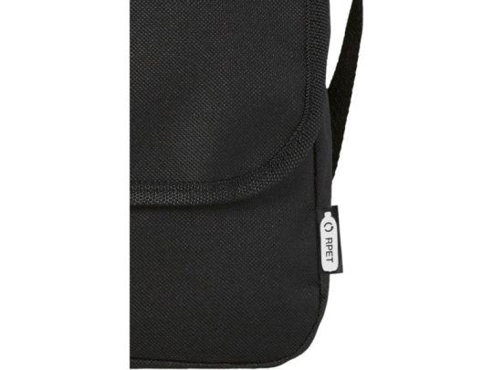 Omaha, сумка через плечо из переработанного PET-пластика, черный, арт. 024748103